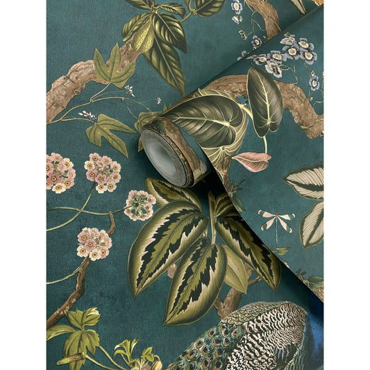 Holden Wallpaper 91742 Cassia Aqua 