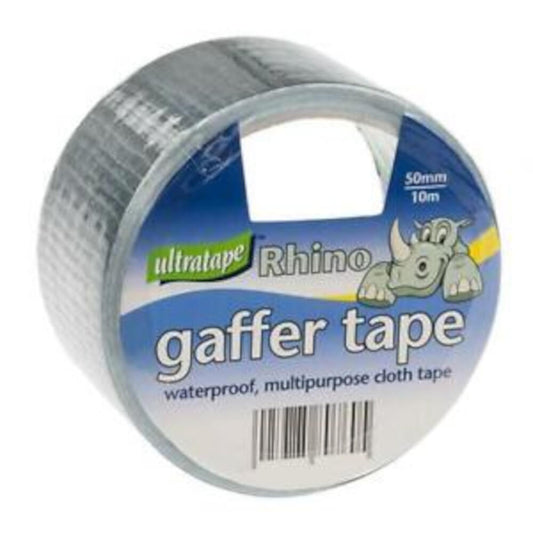 Rhino Gaffer Tape Silver 10m