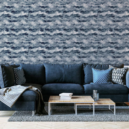 Arthouse Wallpaper 921606 Painted Canvas Navy 