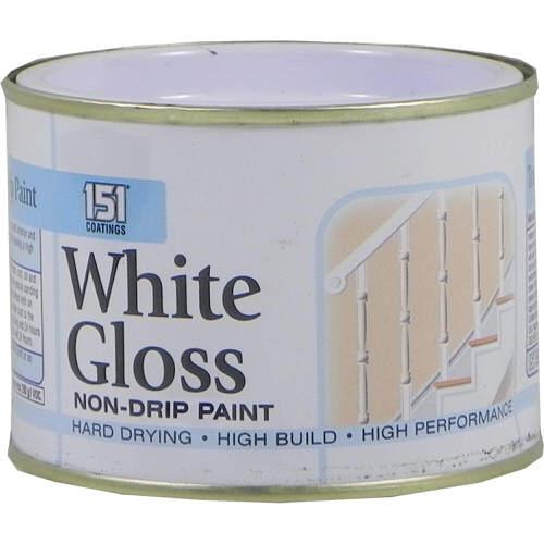 151 Non Drip Gloss White 180ml White