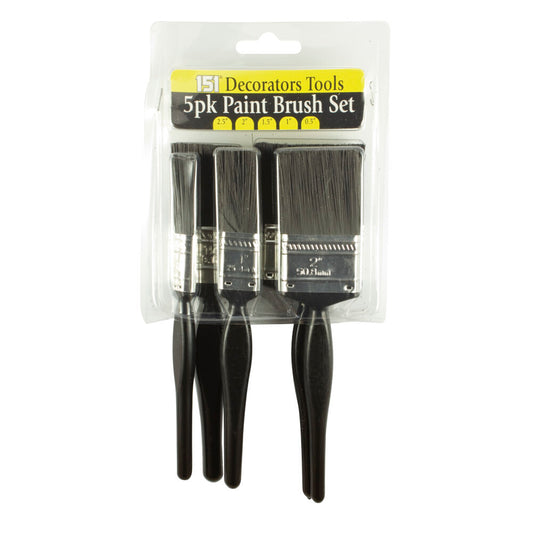 Synthetic Brush Set 5 Pack 