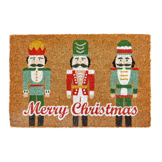 Trio Of Nutcrackers Doormat