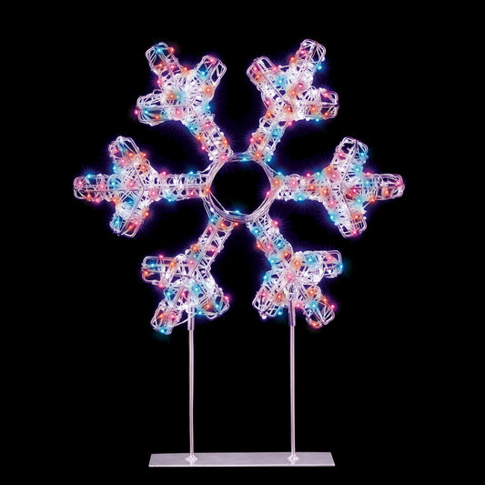 White Table Top Snowflake