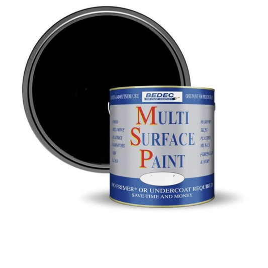 Bedec Multi Surface Paint Soft Black 