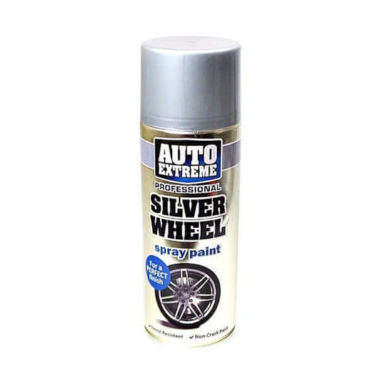 Auto Extreme Wheel Spray Paint Silver 400ml Silver