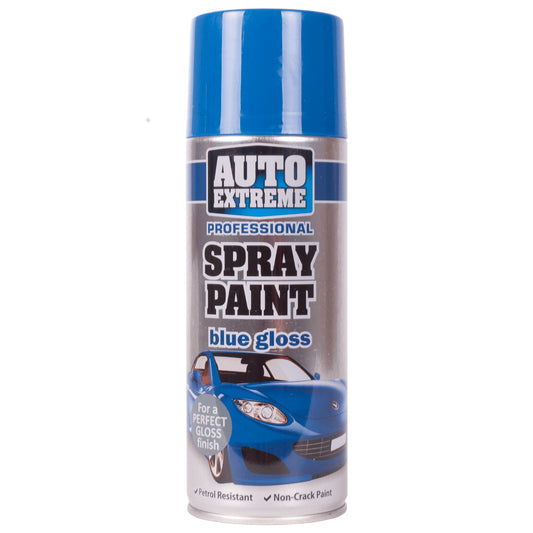 Auto Extreme Spray Paint Gloss Blue 400ml Gloss