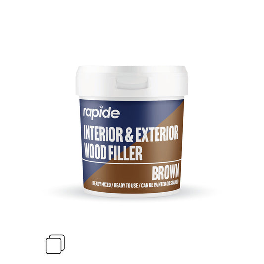 Brown Wood Filler Tub 