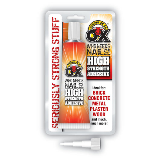 Rap Rock Hard Sticks Like Nails Adhesive 