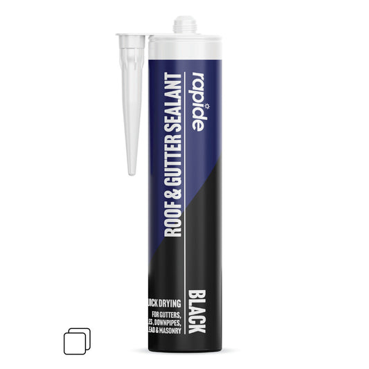 Rap Cartridge Roof & Gutter Sealant Black 