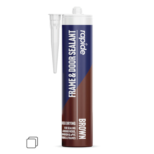 Rap Cartridge Frame & Door Sealant Brown 