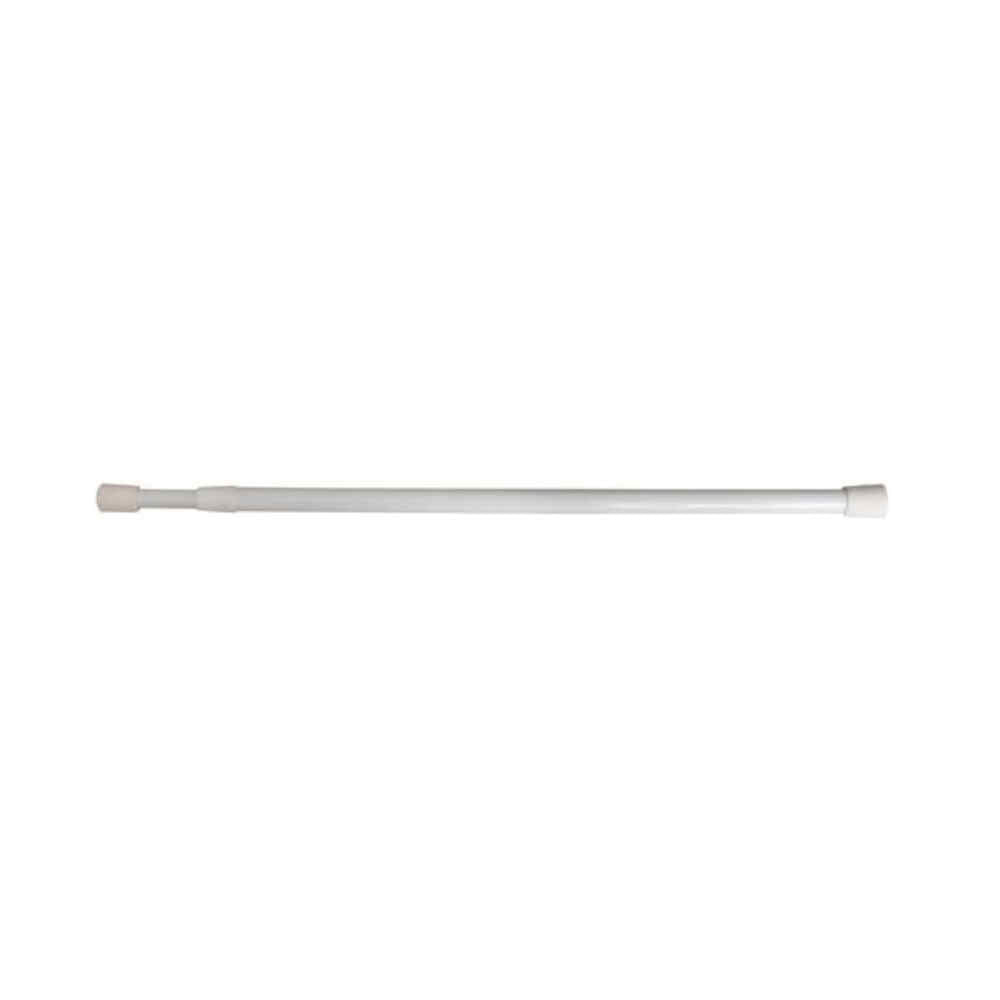 Twist Tension Rod 56-92cms White