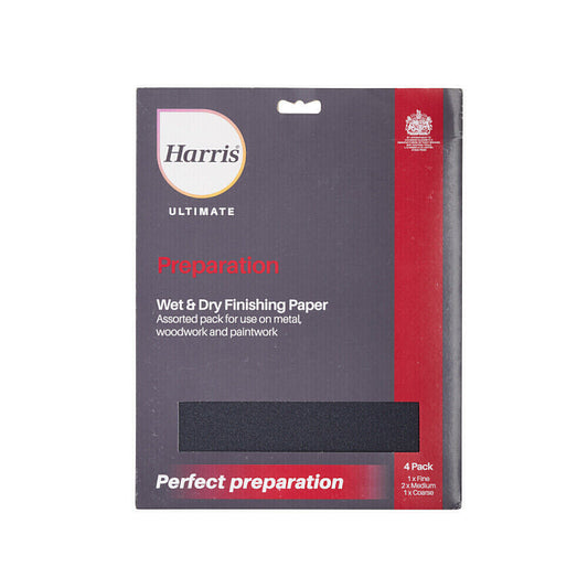 Ultimate Wet & Dry Finishing Paper 4 Pack 