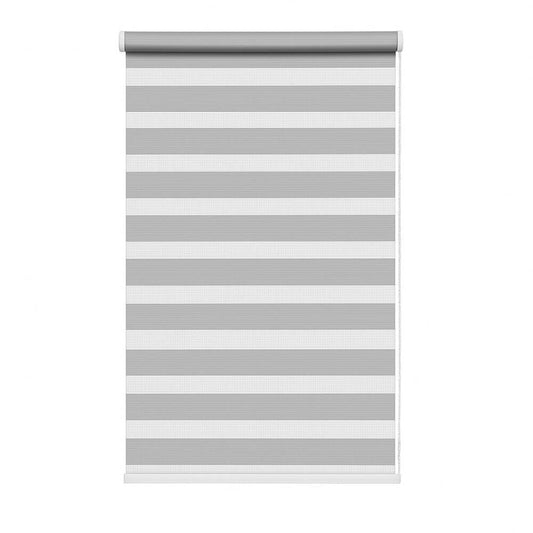 Zebra Blind Silver