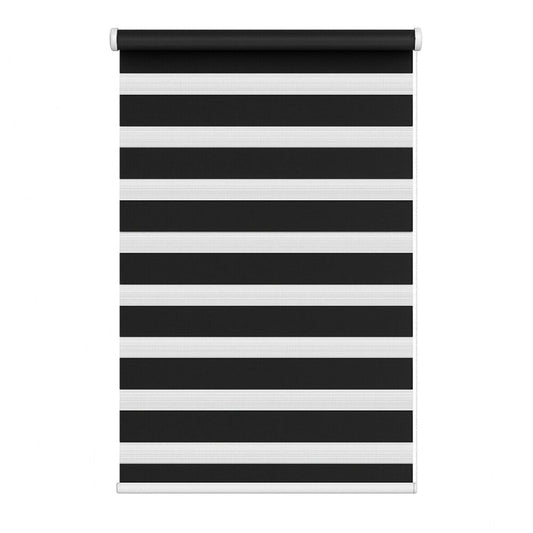 Zebra Blind Black