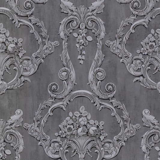 Debona Wallpaper 6215 Debona Grosvenor Anthracite 