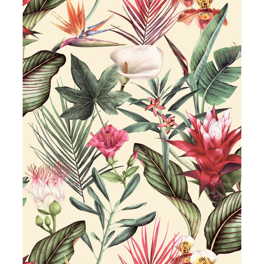 Debona Wallpaper 5072 Flora Cream 