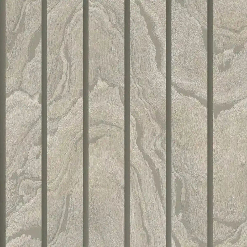This image shows product Muriva Wallpaper 193501 Woodgrain Panel Natural