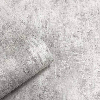 This image shows product Muriva Wallpaper 209101 Phelan Texture Blown Vinyl Grey