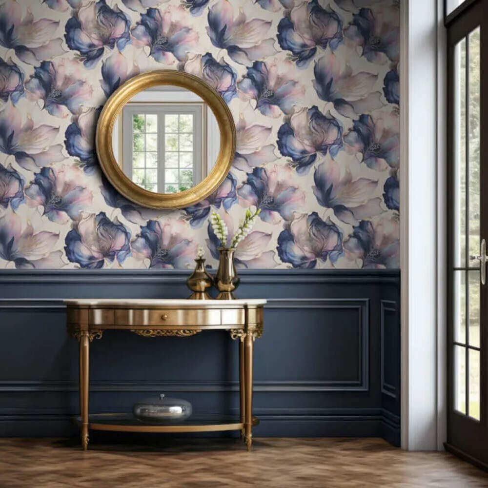This image shows product Muriva Wallpaper 212501 Elysian Floral Multi