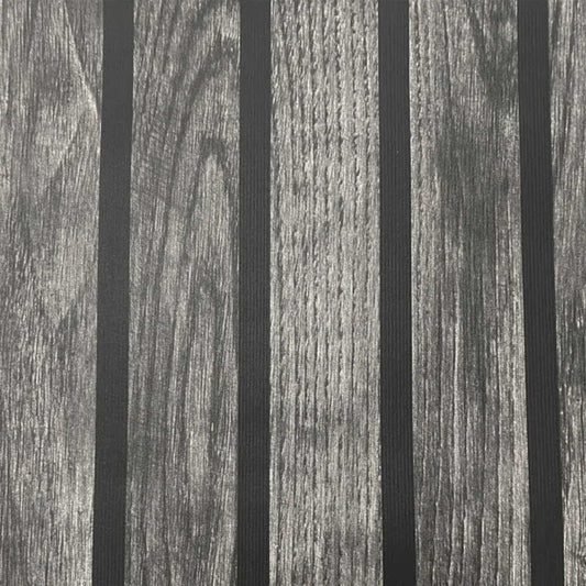 This image shows product Muriva Wallpaper 102576 Wooded Slats Black and Grey