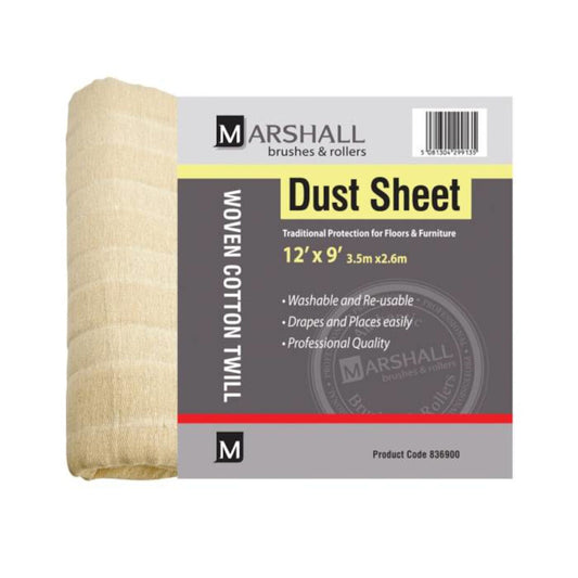 12x9 Laminated Cotton Dustsheet