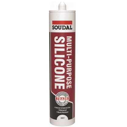 Soudal Multi Purpose Silicone Black