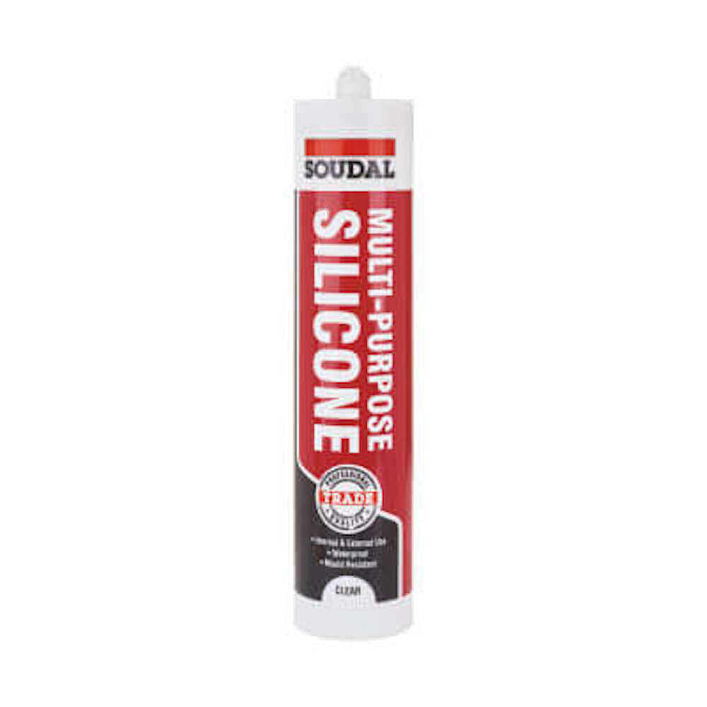 Soudal Multi Purpose Silicone Clear 